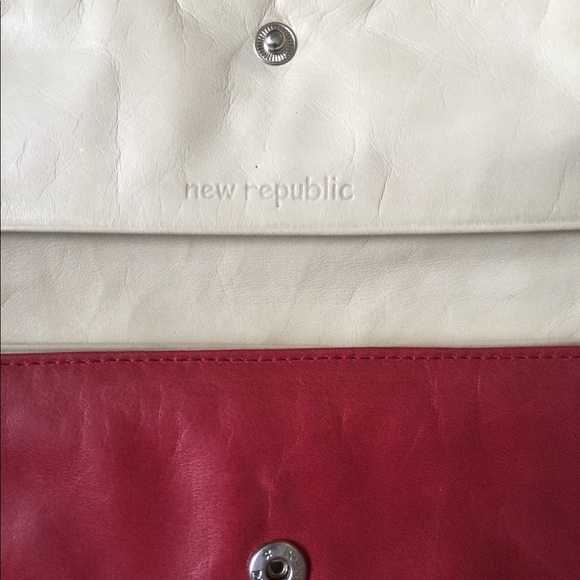 New Republic Soft red leather wallet - Picture 3 of 6